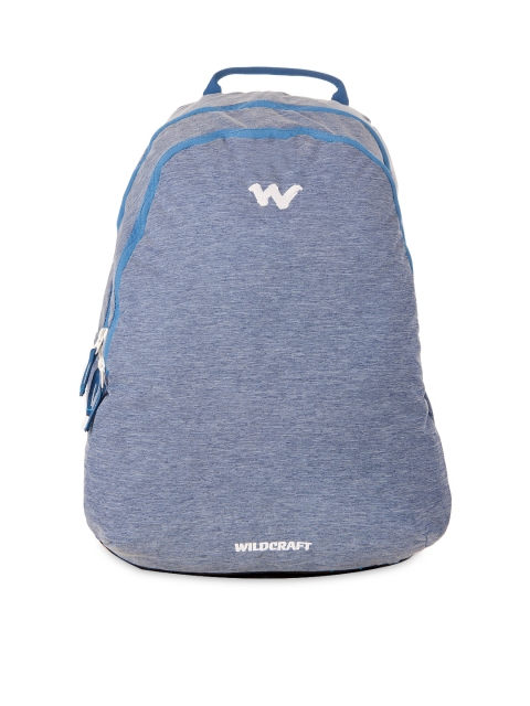 

Wildcraft Unisex Blue Melange Backpack