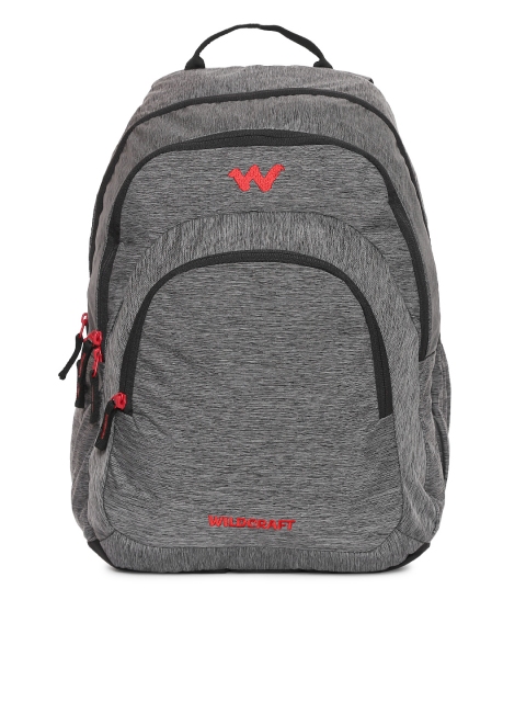 

Wildcraft Unisex Grey Melange Backpack