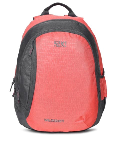 

Wildcraft Unisex Pink & Grey Colourblocked Bricks 3 Backpack