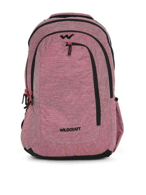 

Wildcraft Unisex Pink Solid Backpack