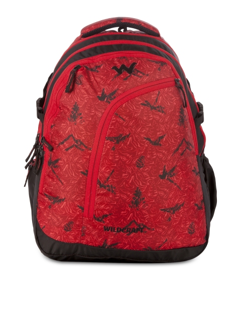 

Wildcraft Unisex Red Printed Backpack