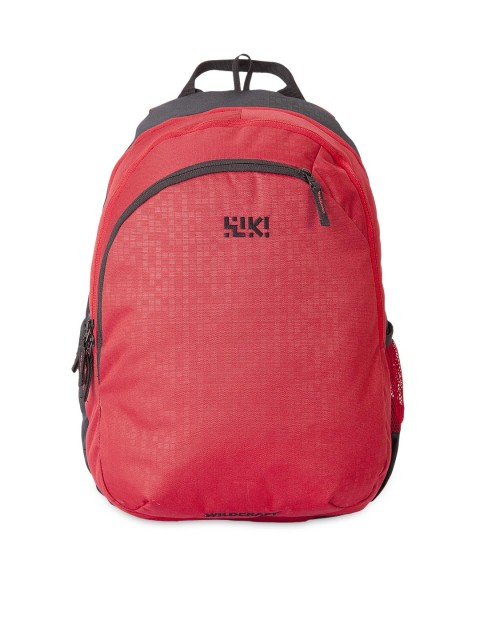 

Wiki by Wildcraft Unisex Red Backpack