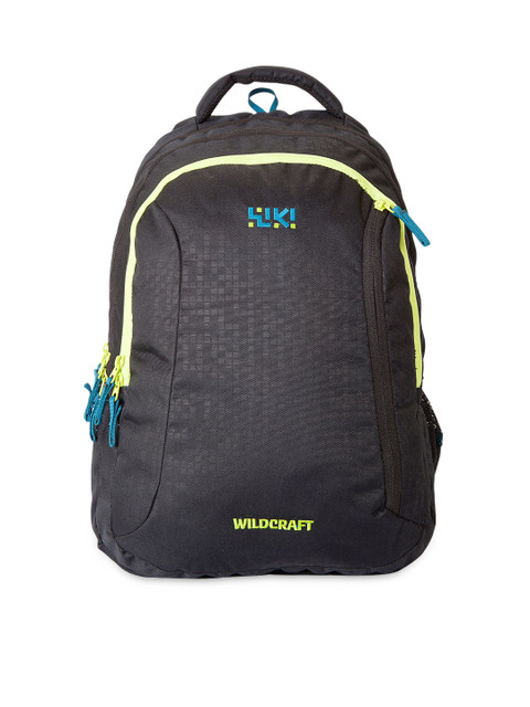 

Wiki by Wildcraft Unisex Black Backpack