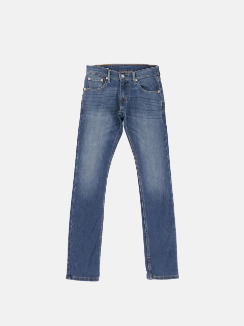 

Levis Men Blue 65504 Skinny Straight Fit Light Fade Stretchable Jeans