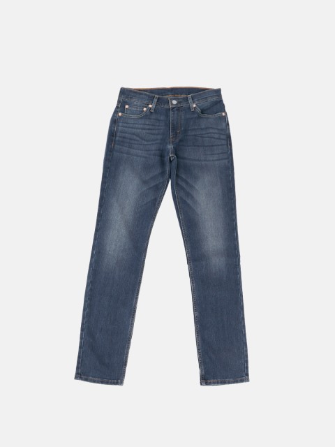 

Levis Men Blue 511 Slim Fit Heavy Fade Stretchable Mid-Rise Clean Look Jeans