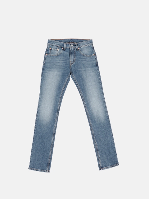 

Levis Men Blue 65504 Skinny Straight Fit Light Fade Stretchable Jeans