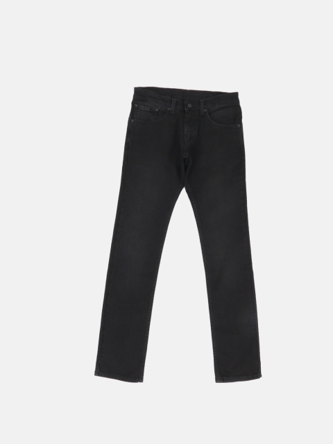 

Levis Men Black 65504 Skinny Straight Fit Stretchable Mid-Rise Clean Look Jeans