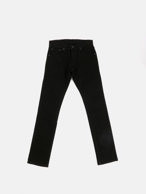 

Levis Men Black 65504 Skinny Straight Fit Stretchable Mid-Rise Clean Look Jeans