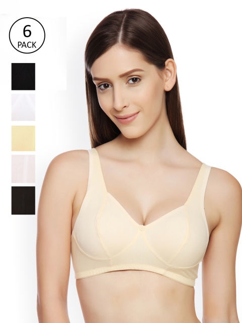 

Innocence Pack Of 6 Non-Wired Bras 13085822-1-2386804-1, Black