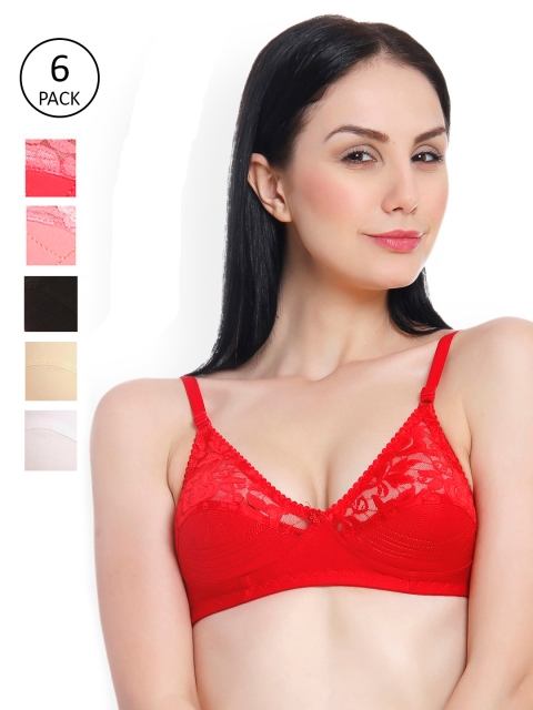 

Innocence Pack Of 6 Non-Wired Bras 2371289-1-13085834-1, Black