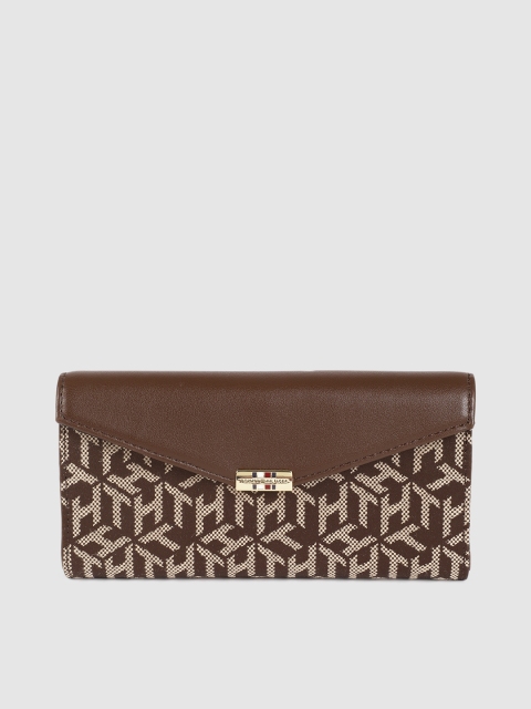 

Tommy Hilfiger Women Brown Printed Two Fold Wallet