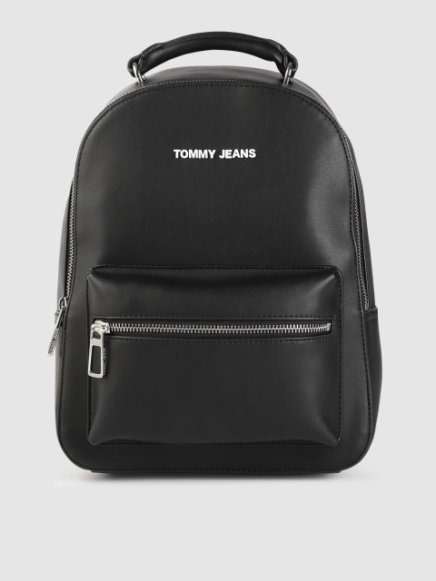 

Tommy Hilfiger Women Black Solid TJW FEMME Backpack
