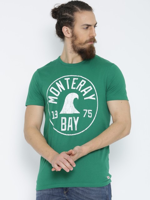 

Jack & Jones Green Printed T-shirt