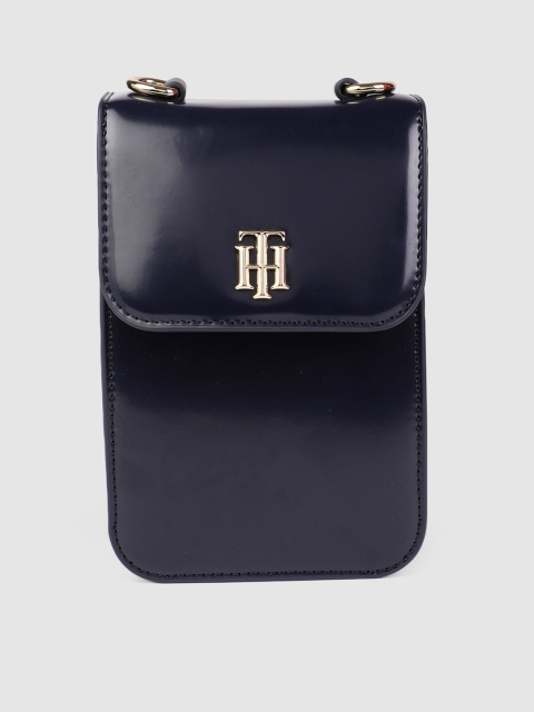 

Tommy Hilfiger Navy Blue Solid Sling Bag
