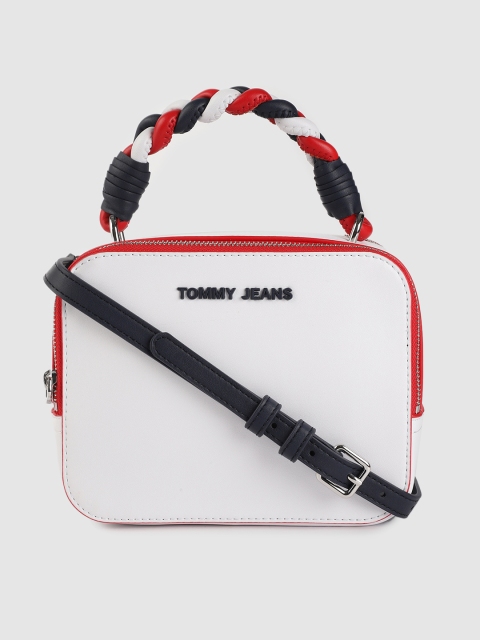 

Tommy Hilfiger White Solid TJW FEMME Sling Bag