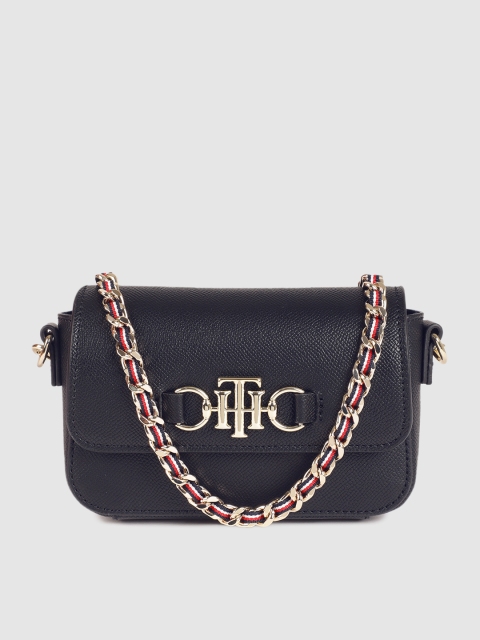

Tommy Hilfiger Navy Blue Solid Sling Bag