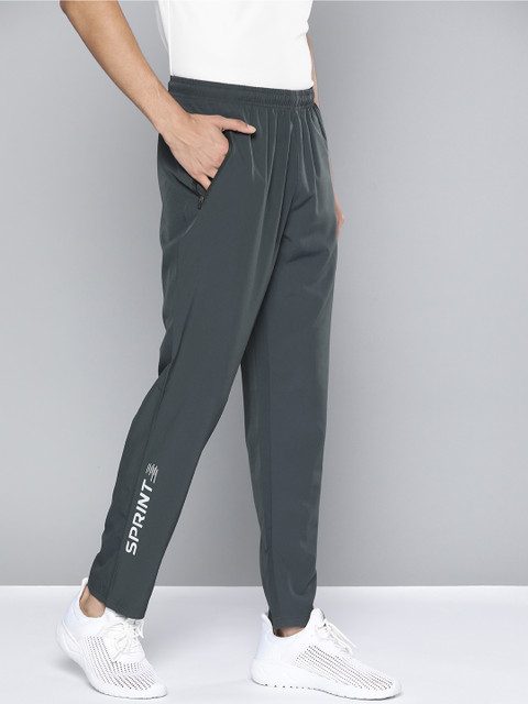 

Alcis Men Charcoal Grey Solid Track Pants