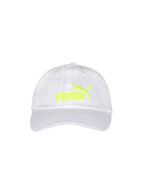 

Puma Unisex White ESS Baseball Cap