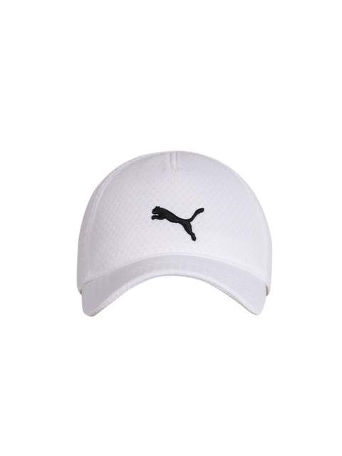 

Puma Unisex White Solid Baseball Cap