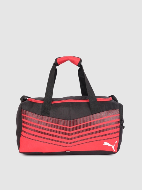 

Puma Unisex Red & Black ftblPLAY Duffel Bag