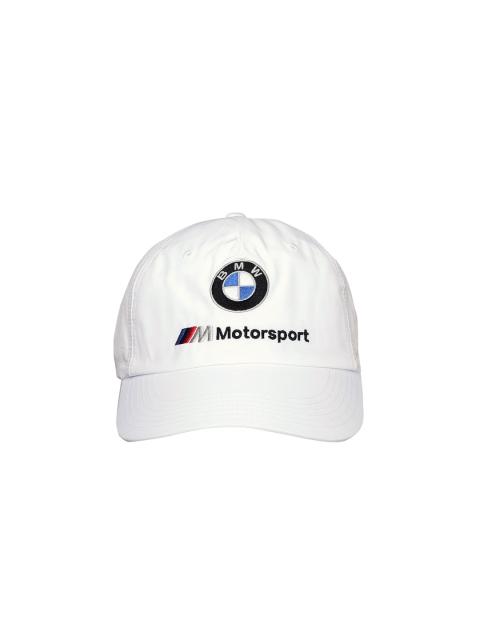 

Puma Unisex White Embroidered BMW M Motorsport Heritage Baseball Cap
