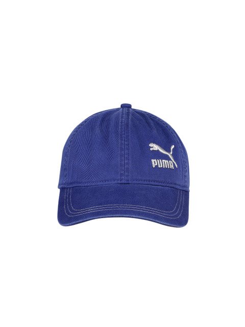 

Puma Unisex Blue Solid Dad Baseball Cap