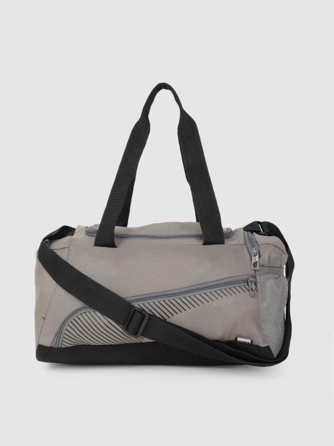 

Puma Unisex Grey Printed Fundamentals Sports Duffel Bag
