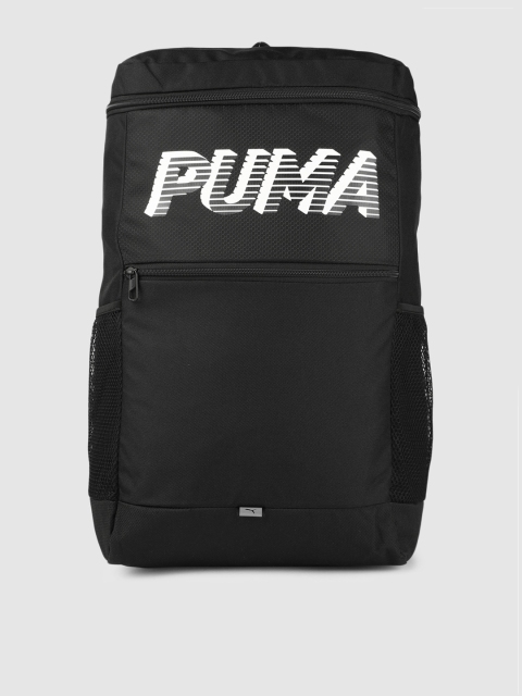 

Puma Unisex Black Brand Logo Backpack