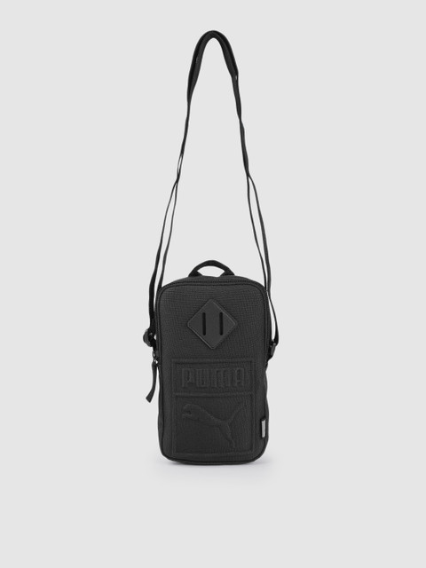

Puma Unisex Black Solid S Portable Messenger Bag