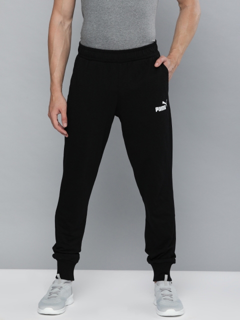

Puma Men Black Solid ESS Jersey Joggers