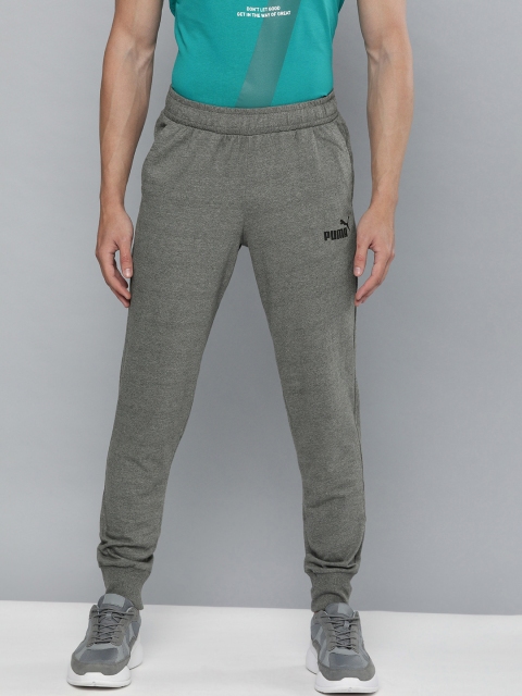 

Puma Men Grey Solid ESS Jersey Slim Fit Joggers