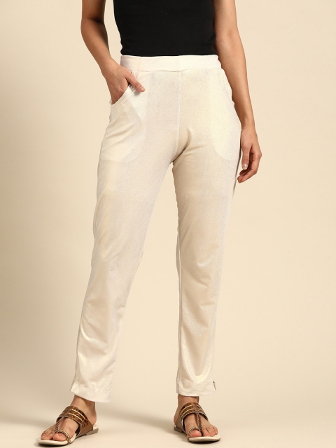 

TAG 7 Women Golden Ankle Length Sheen Leggings, Gold