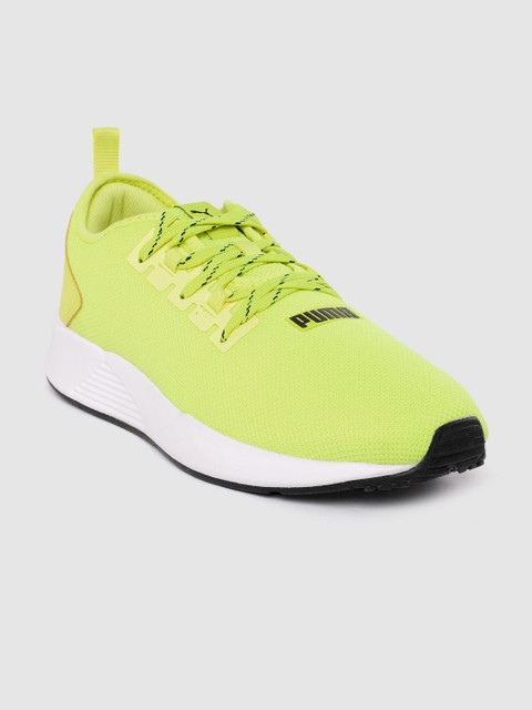 

one8 x PUMA Men Fluorescent Green Fame Sneakers