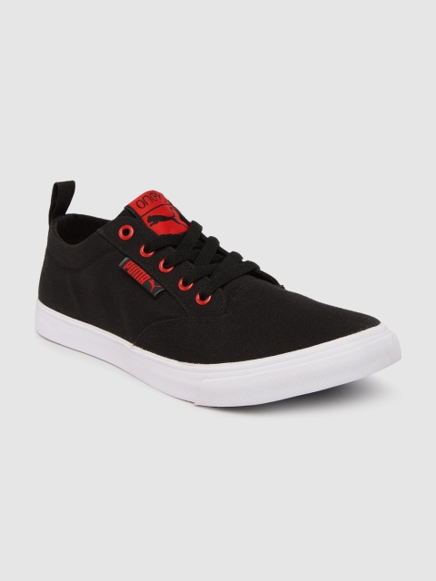 

one8 x PUMA Men Black Solid Theo Sneakers