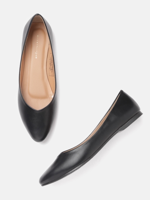 

Allen Solly Women Black Solid Ballerinas