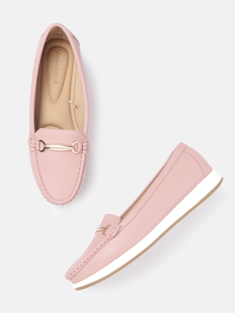 

Allen Solly Women Pink Horsebit Loafers