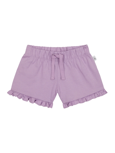 

mothercare Girls Purple Solid Regular Fit Shorts
