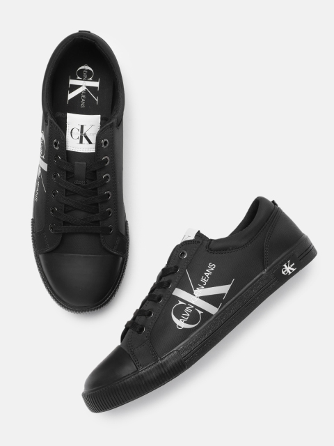 

Calvin Klein Men Black Printed Sneakers