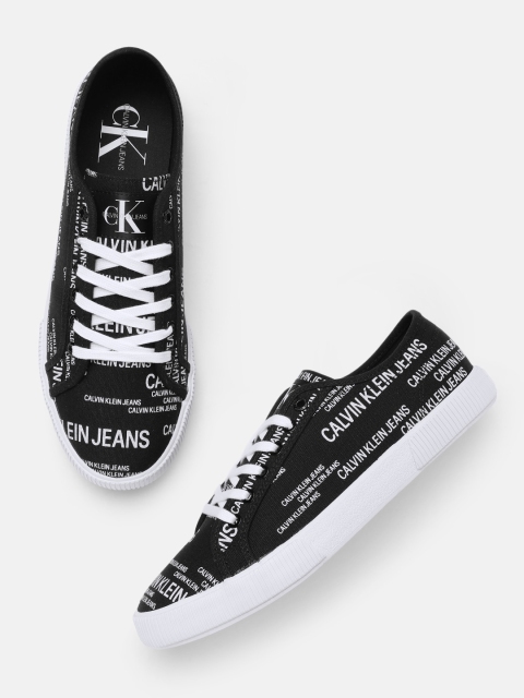 

Calvin Klein Men Printed Sneakers, Black