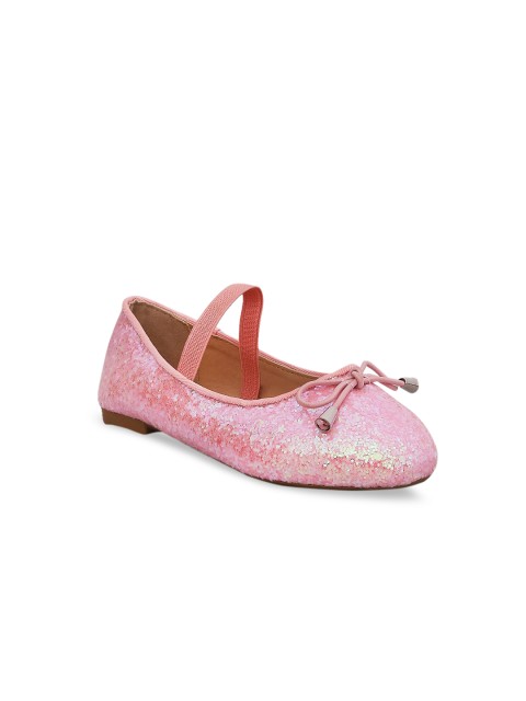 

Pantaloons Junior Girls Pink Solid Ballerinas