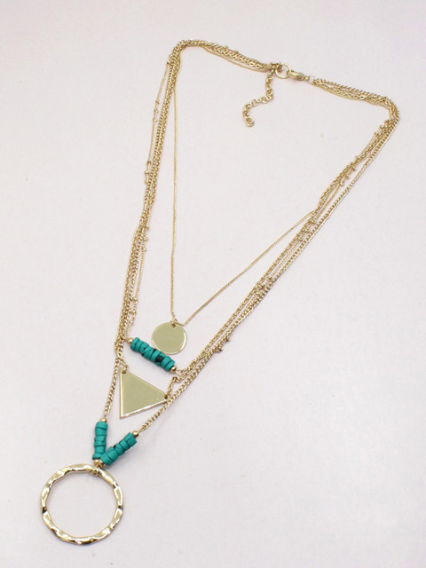 

Runway Ritual Gold-Toned Metal Gold-Plated Necklace