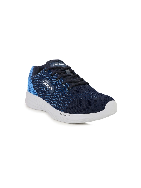 

Campus Men Navy Blue Mesh Running Shoes