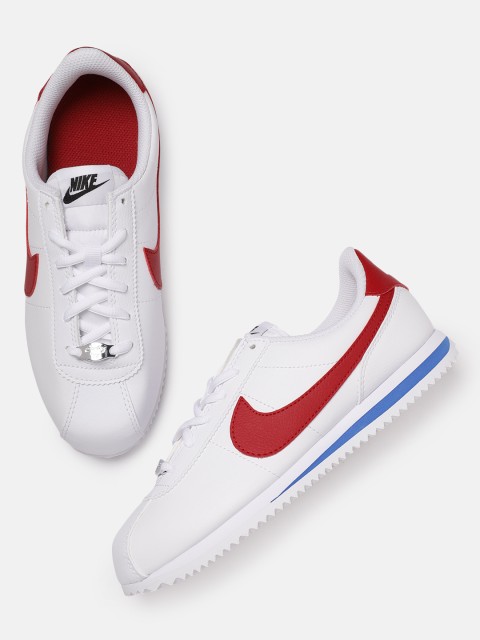 

Nike Boys White CORTEZ BASIC SL Running Shoes