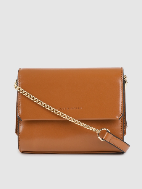 

Allen Solly Tan Brown Solid Sling Bag