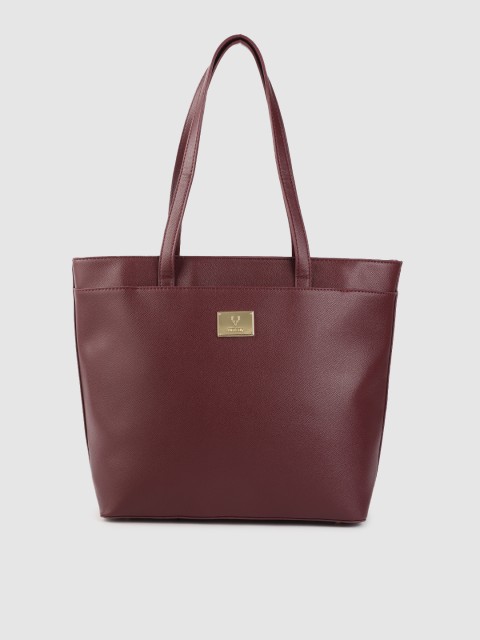 

Allen Solly Burgundy Solid Shoulder Bag
