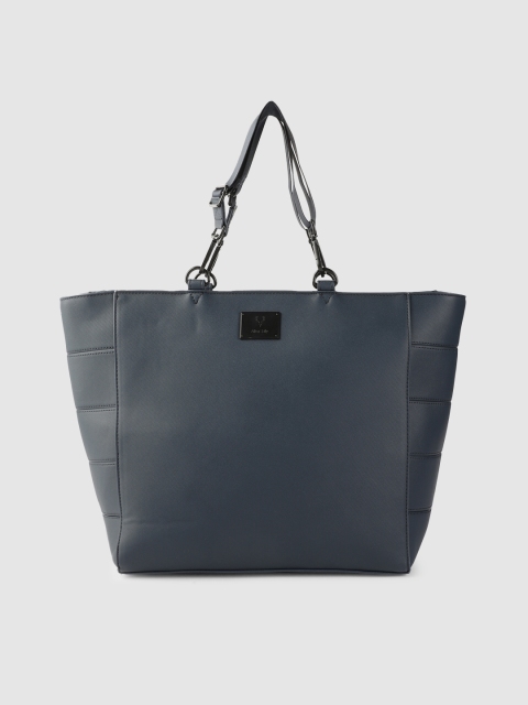 

Allen Solly Navy Blue Solid Shoulder Bag With Laptop Sleeve