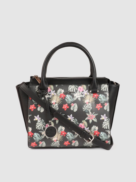 

Allen Solly Women Black Printed Handheld Bag