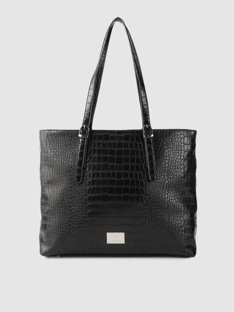 

Allen Solly Black Animal Textured Shoulder Bag