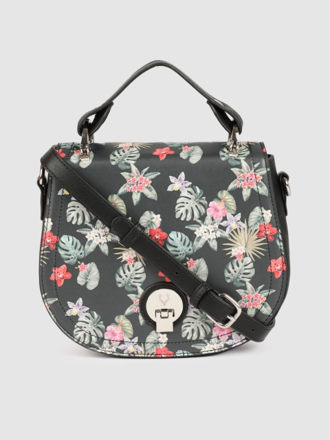 

Allen Solly Multicoloured Printed Satchel, Multi