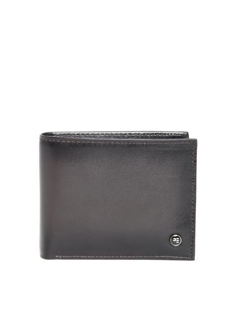 

Peter England Statements Men Coffee Brown Genuine Leather Wallet